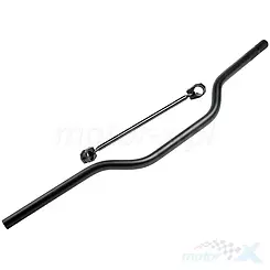 Kierownica enduro 22mm aluminiowa czarna