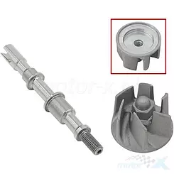 Wałek i wirnik pompy wody Bronco AT-10070A