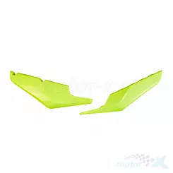 Osłony tylne górne komplet żółty fluo UFO Plast Husqvarna TC / TE / TX / FC / FE