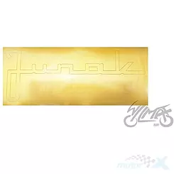 Naklejka zbiornika paliwa junak