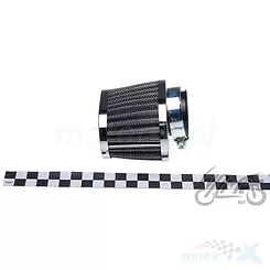 Filtr powietrza stożkowy 38mm 0° wysoki chrom