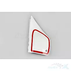 Osłona tylna górna prawa biała UFO Plast Yamaha TT 600 84-92