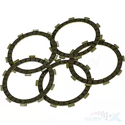 Tarcze sprzęgła 5 sztuk Minarelli AM6 / 1E40MB 50 2T LC