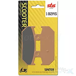Klocki hamulcowe  spiekane SBS Sinter Maxi Scooter 182MS