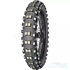 Opona motocyklowa offroad Mitas 110/90-19 TERRA FORCE-EX XT SUPER 62R TT (ŻÓŁTY PASEK) tył