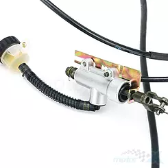 Hamulec kompletny CBS, zacisk czerwony, Zipp VZ-5