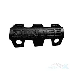 Nakładka metalowa podnóżka (z napisem "zontes") Zontes 125C