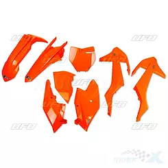 Zestaw osłon nadwozia pomarańczowy UFO Plast KTM SX / SX-F 16-18