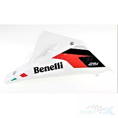 Osłona silnika dolna prawa, pług, biała Benelli BN 251