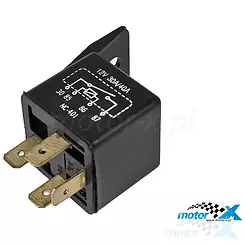 Przekaźnik rozrusznika, 12V 30A/40A, MBK / Peugeot / Yamaha