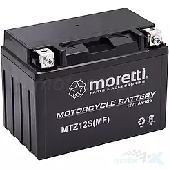 Akumulator żelowy Moretti Parts MTZ12S 12V 11Ah 150x87x110mm 210CCA