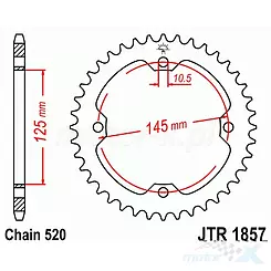 Zębatka tylna 520 38 zębów JT Sprockets JTR1857