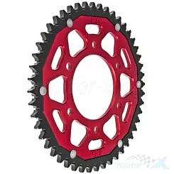 Zębatka tylna ZF Dual 428, czerwona, 48z, Yamaha MT 125 14-19 / YZF R 125 08-18