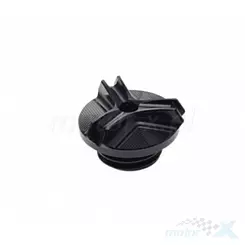 Korek wlewu oleju, M20x2.5mm, czarny, Leoshi, Honda / Voge / Ducati