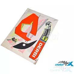Naklejki pojazdu, zestaw, Derbi GP1 Open 50 05-09 MY08 Replica Malossi
