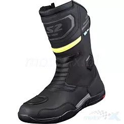 Buty motocyklowe, wiosna, jesień, zima, nieprzemakalne, LS2 Goby Black Hi-Vis Yellow