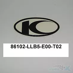 Naklejka pojazdu logo Kymco Super 9