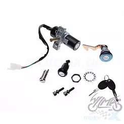 Stacyjka zapłonowa zestaw z zamkami, WM Motor, Aprilia Scarabeo 50 DITECH INIEZIONE