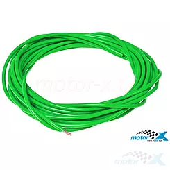 Przewód elektryczny Tec, elastyczny, 1,00mm, 5 metrów, zielony