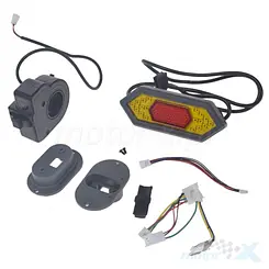 Kierunkowskazy z włącznikiem, WM Motor, do hulajnogi elektrycznej Ninebot Max G30, Xiaomi M365 / Pro / Pro 2 / 1S / Essential