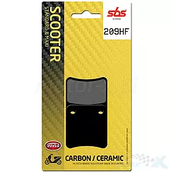 Klocki hamulcowe ceramiczne SBS Ceramic Street 209HF