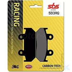 Klocki hamulcowe  karbonowe SBS Carbon Tech Racing 593RQ
