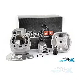 Cylinder kompletny z głowicą Stage6 Big Racing 88cc, skok 45mm, Minarelli AM
