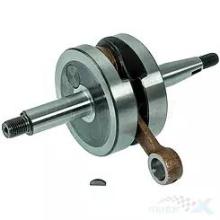 Wał korbowy, sworzeń tłoka 12mm, 50cc Minarelli AM6 / 1E40MB 50 2T LC