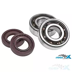 Łożyska wału korbowego z uszczelniaczami Athena Teflon C3, Aprilia / Derbi / Gilera (EBE / EBS / D50B)