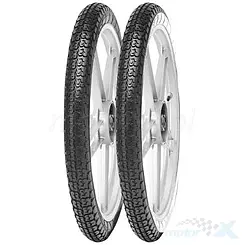 Opona motocyklowa szosowa Mitas 2.25-18 B4 42J TT BIAŁY BOK przód/tył