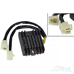 Regulator napięcia, 2 kostki 2 i 3 piny, WM Motor, Suzuki GN 125