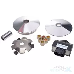 Wariator kompletny + ECU do odblokowania skutera, WM Motor, Junak / Longjia Euro 4 / Euro 5