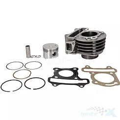 Cylinder kompletny 47.00mm 80cc, żeliwo, sworzeń 13mm, 139QMB/QMA (GY6 50) 4T