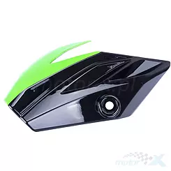 Osłona przednia górna lampy prawa czarno zielona Romet ZXT 50 / 125