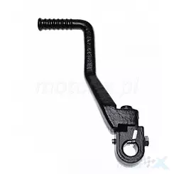Dźwignia rozrusznika nożnego, czarna, na wałek 13mm, WM Motor, Peugeot Fox