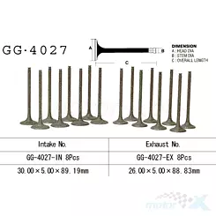Zawór wydechowy Vesrah GG-4027-EX