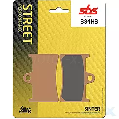Klocki hamulcowe spiekane SBS Sinter Street 634HS