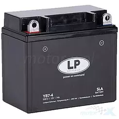 Akumulator bezobsługowy Landport YB7-4 (YB7-A) 12V 7Ah 137x75x124mm 80CCA