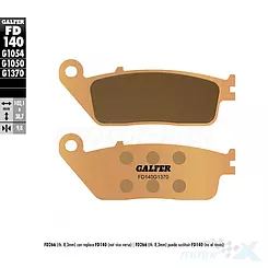 Klocki hamulcowe Galfer Sintered Street FD140G1370