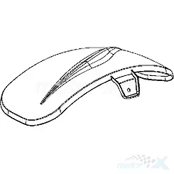 Błotnik przedni prawy Kymco Maxxer 