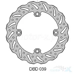 Tarcza hamulcowa, tylna, wave, Delta Braking DBD039 (NG263)
