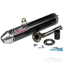 Końcówka wydechu Giannelli Enduro Carbon, Yamaha DT 125 RE / X 04-06 (E)