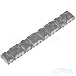 Ciężarki do kół, ołowiane, klejone 4x5g + 4x10g, 8szt