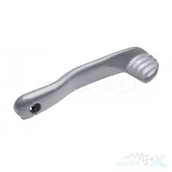 Dźwignia rozrusznika nożnego, srebrna, WM Motor, Minarelli 50 2T 
