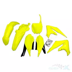 Zestaw osłon nadwozia żółty fluo UFO Plast Yamaha YZF 250 / 450 