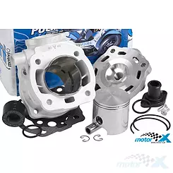 Cylinder kompletny z głowicą Polini Race Alu 80cc  Derbi Senda / GPR -2005 (EBE / EBS)