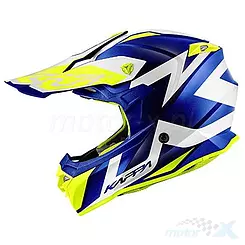 Kask offroad Kappa KV49 EVO Great Cross Blue Matt - White