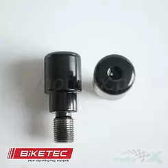 Końcówki kierownicy czarne, Biketec BT0041 (2408060000)