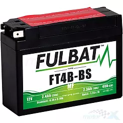 Akumulator żelowy Fulbat FT4B-BS 113x38x85mm 12V 2.4Ah 40CCA