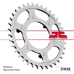 Zębatka tylna 520 38 zębów JT Sprockets JTR19